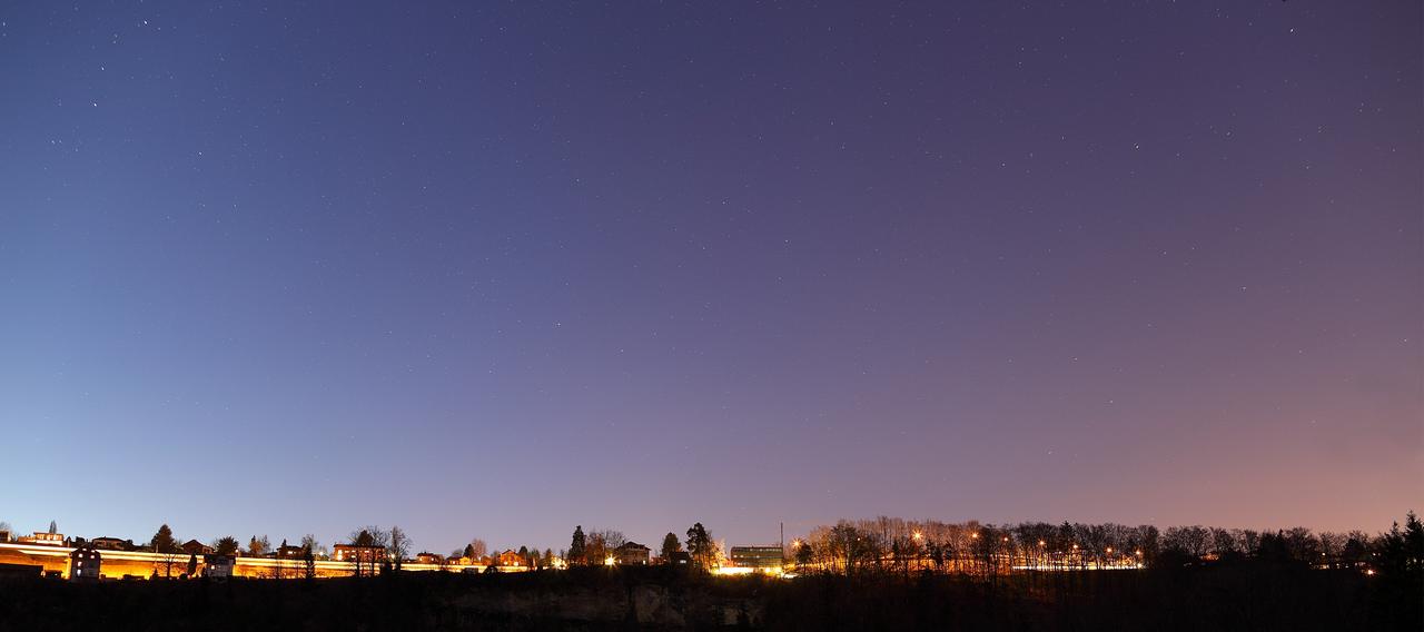 Le bâtiment 143b vu de la valée de la Sarine Le bâtiment 143b vu de la valée de la Sarine